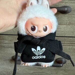 Mini Labubu hoodies  (pin for love 10cm) multiple colors available